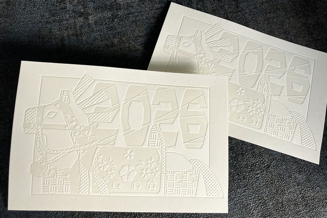 製作事例 No.32 箔押し名刺印刷のイメージ画像2